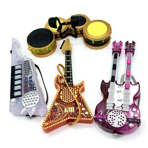 MGA LOL Surprise OMG Remix Doll Musical Instruments Lot Of 4 Tested All Works